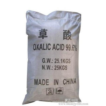 China Mejor calidad de ácido oxálico 99,6% más limpia de cuero Química